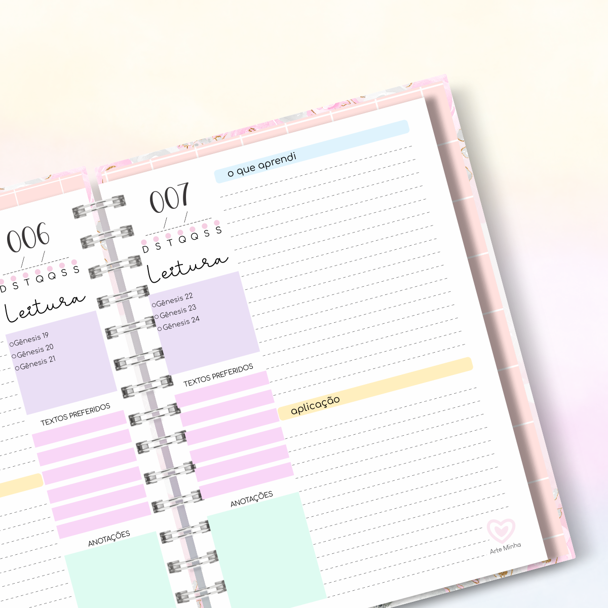 Caderno de Leitura da Bíblia - Imagem 3