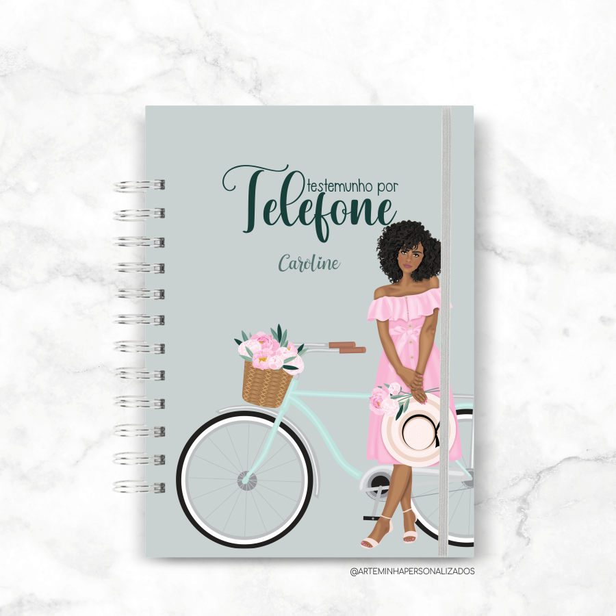Testemunho por telefone feminino