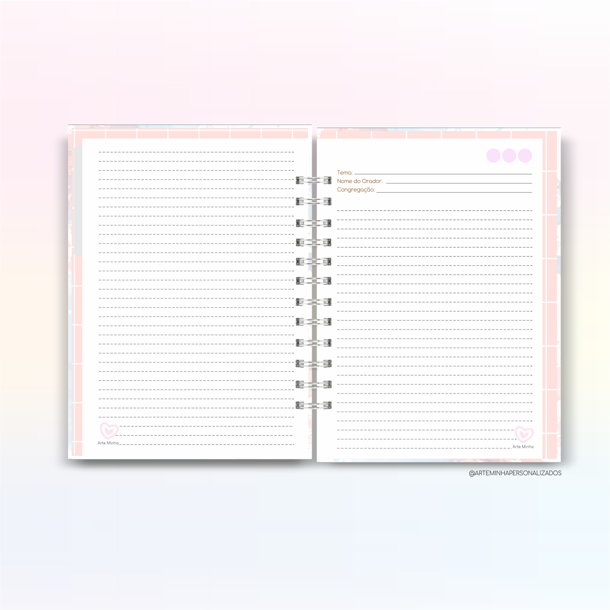 Caderno de Discursos Feminino - Imagem 3