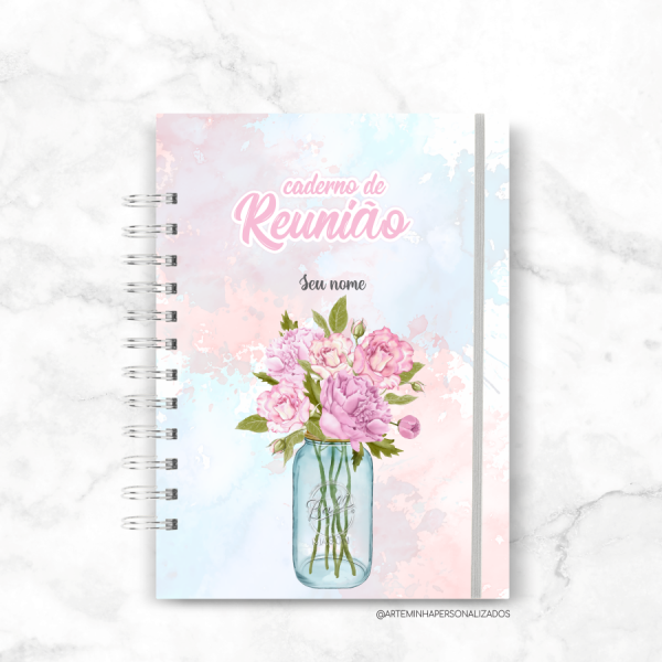 Caderno de Reuniões Feminino