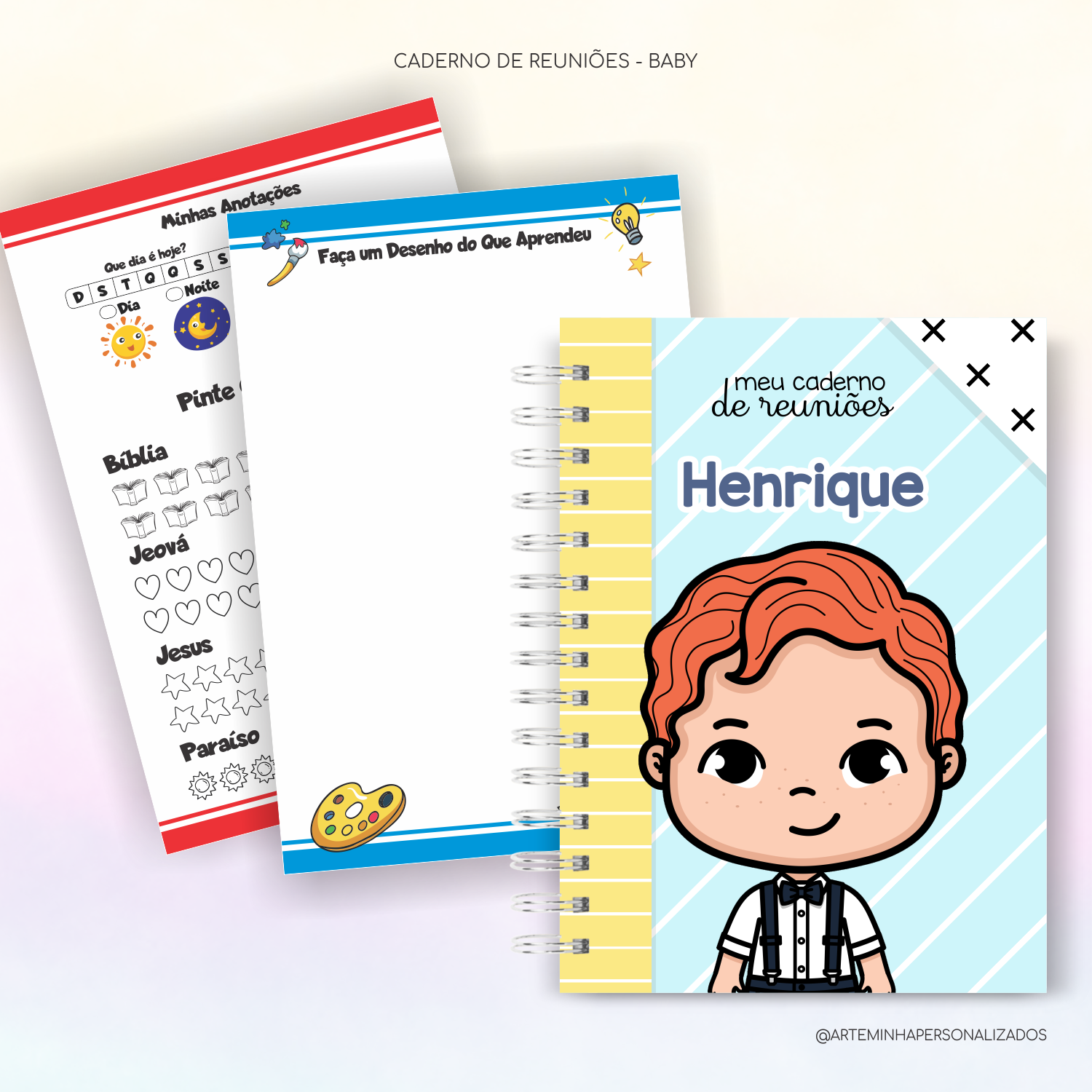 Caderno de Reuniões Baby - Imagem 4