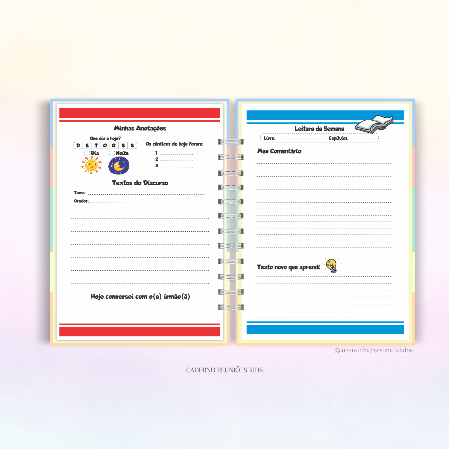 Caderno de Reuniões Kids - Imagem 4