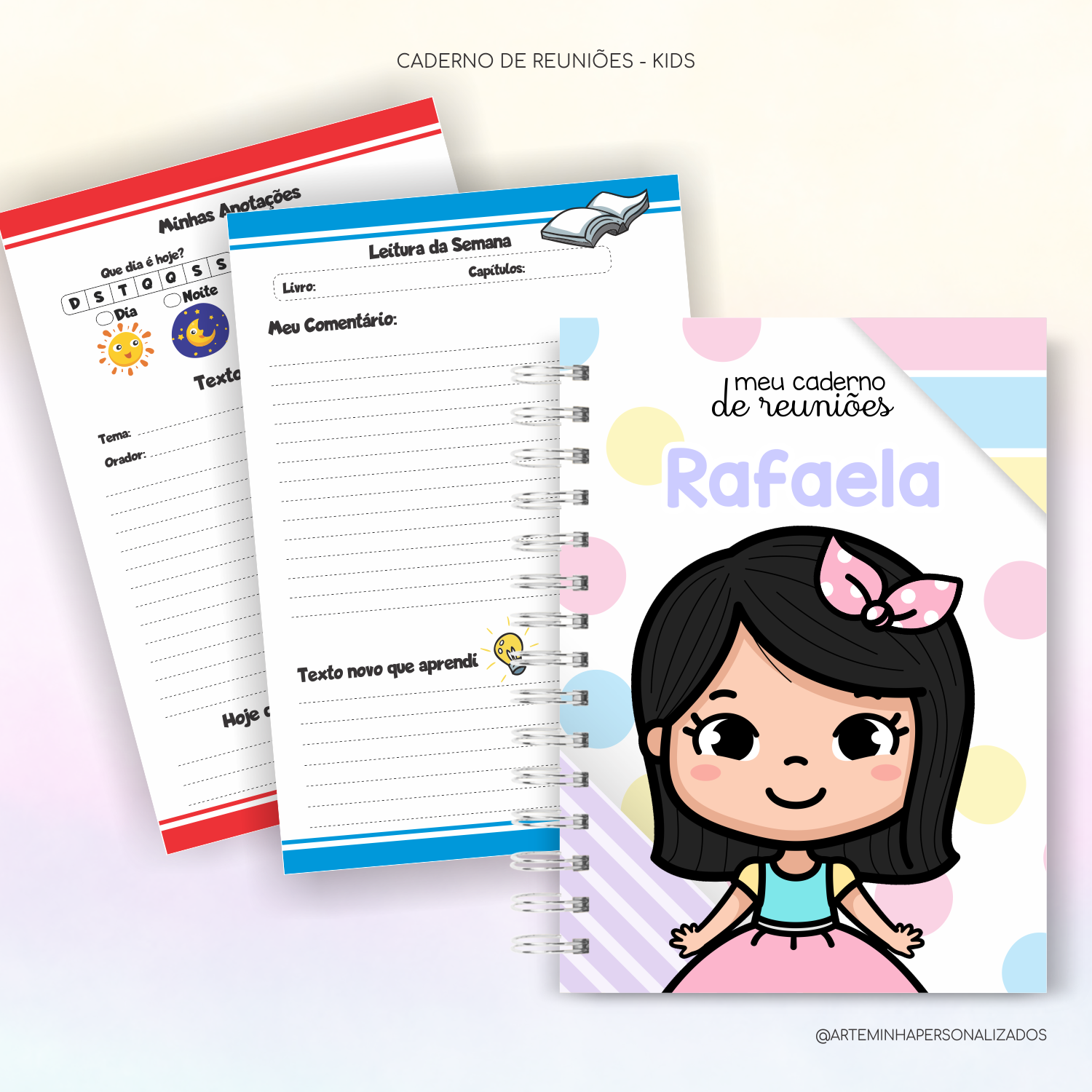 Caderno de Reuniões Kids - Imagem 3