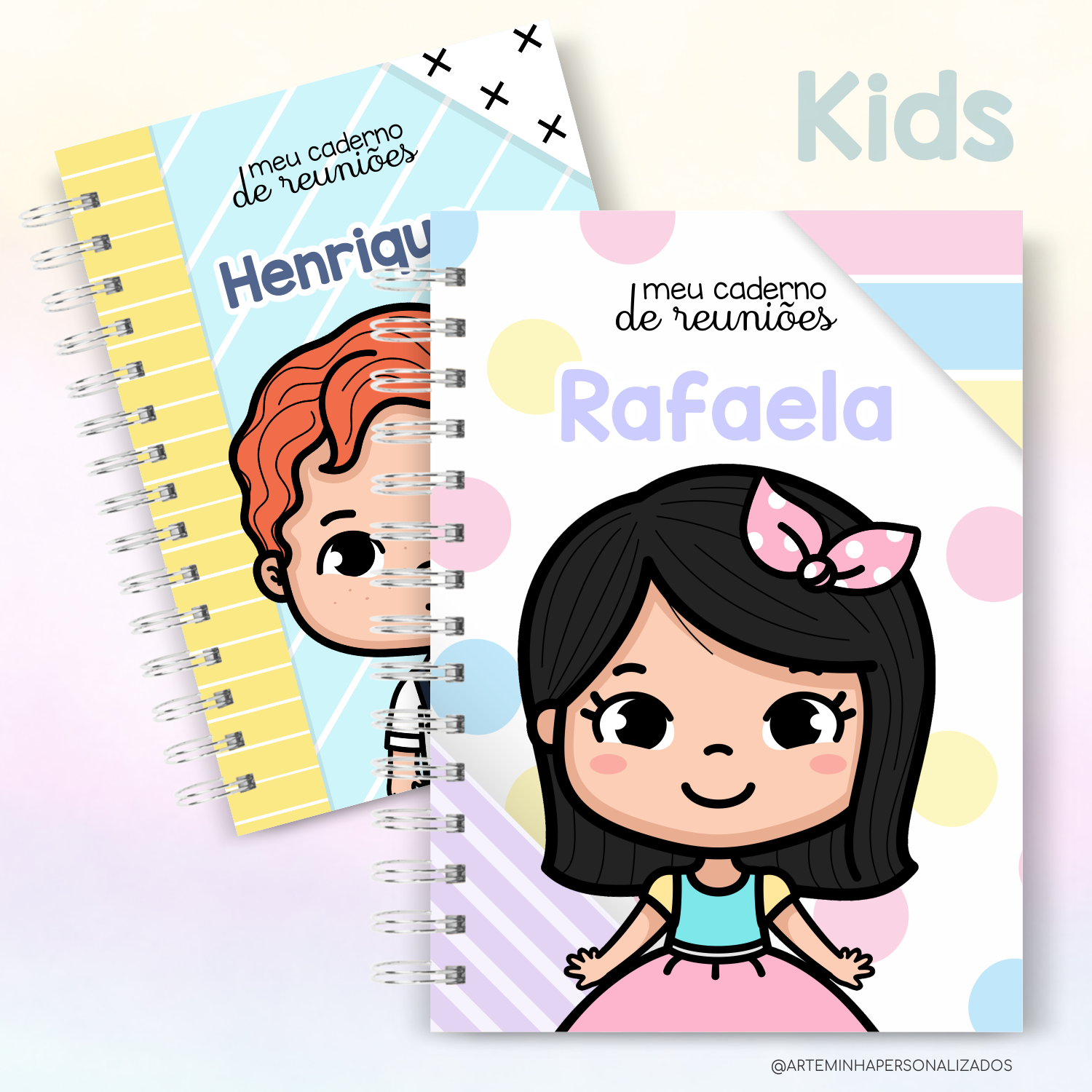 Caderno de Reuniões Kids