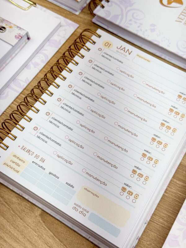 Agenda da Lash Designer 2025 - Imagem 3